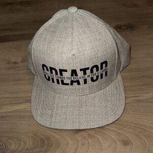 Gray Creator Cap